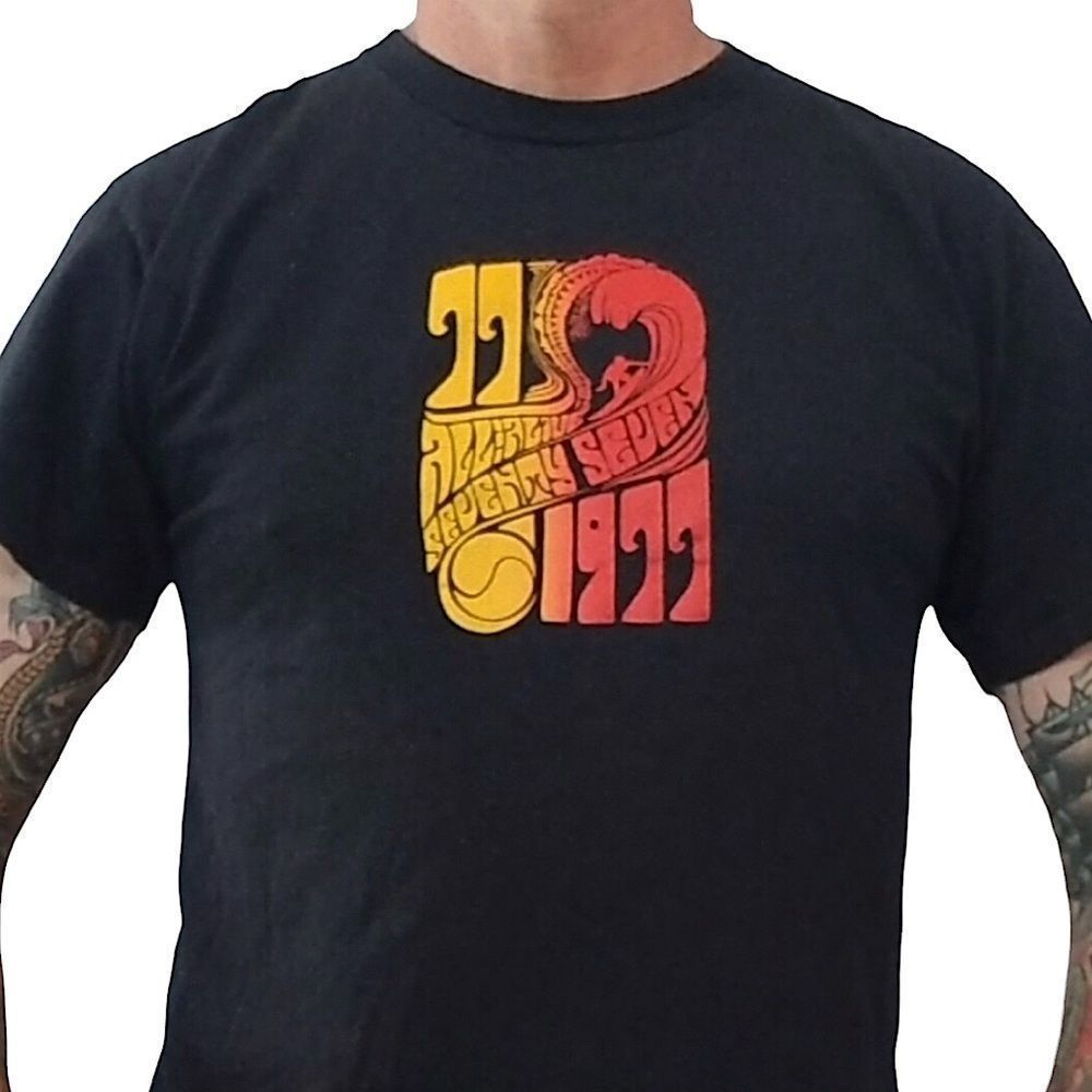 Retro Seventy Seven Graphic T Shirt sz L